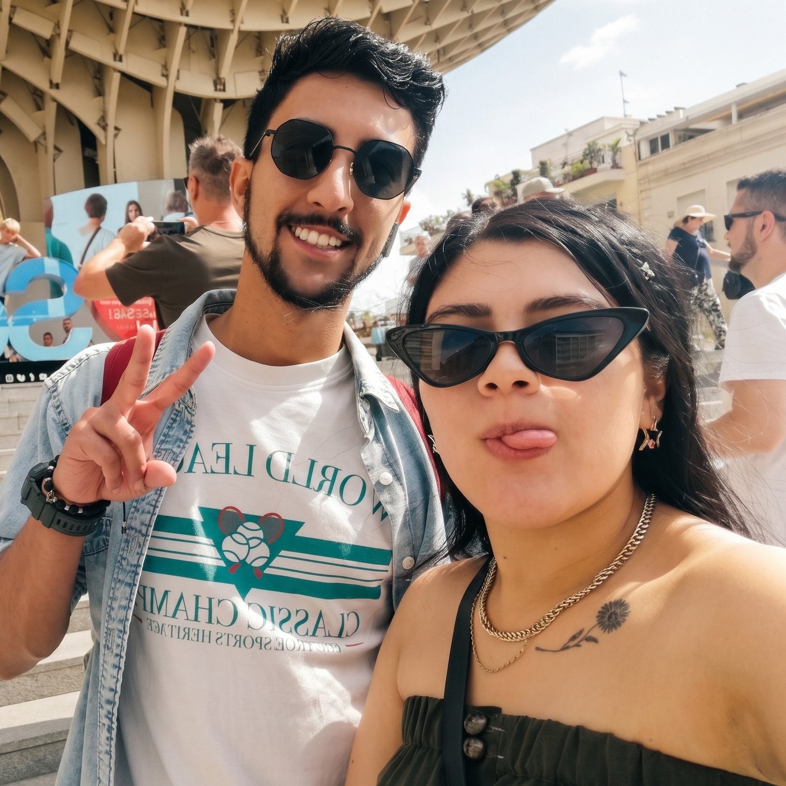 Foto de Nicolás y Valentina, creadores de Recuerdos a Color